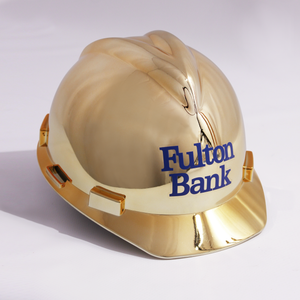 Gold Plated Ceremonial Groundbreaking Hard Hat