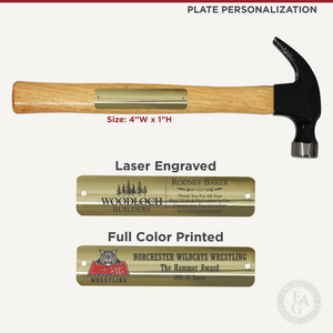 Ceremonial Unplated Hammer - Plate Personalization
