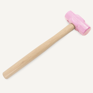 Miniature Custom Painted Ceremonial Sledgehammer - Pink