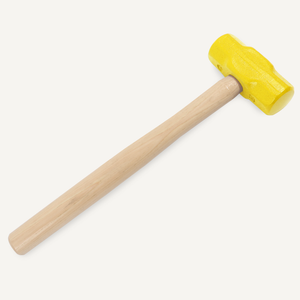 Miniature Custom Painted Ceremonial Sledgehammer - Yellow