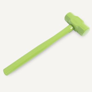 Miniature Custom Painted Sledgehammer - Hot Lime
