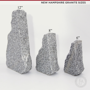 New Hampshire Granite Award Sizes