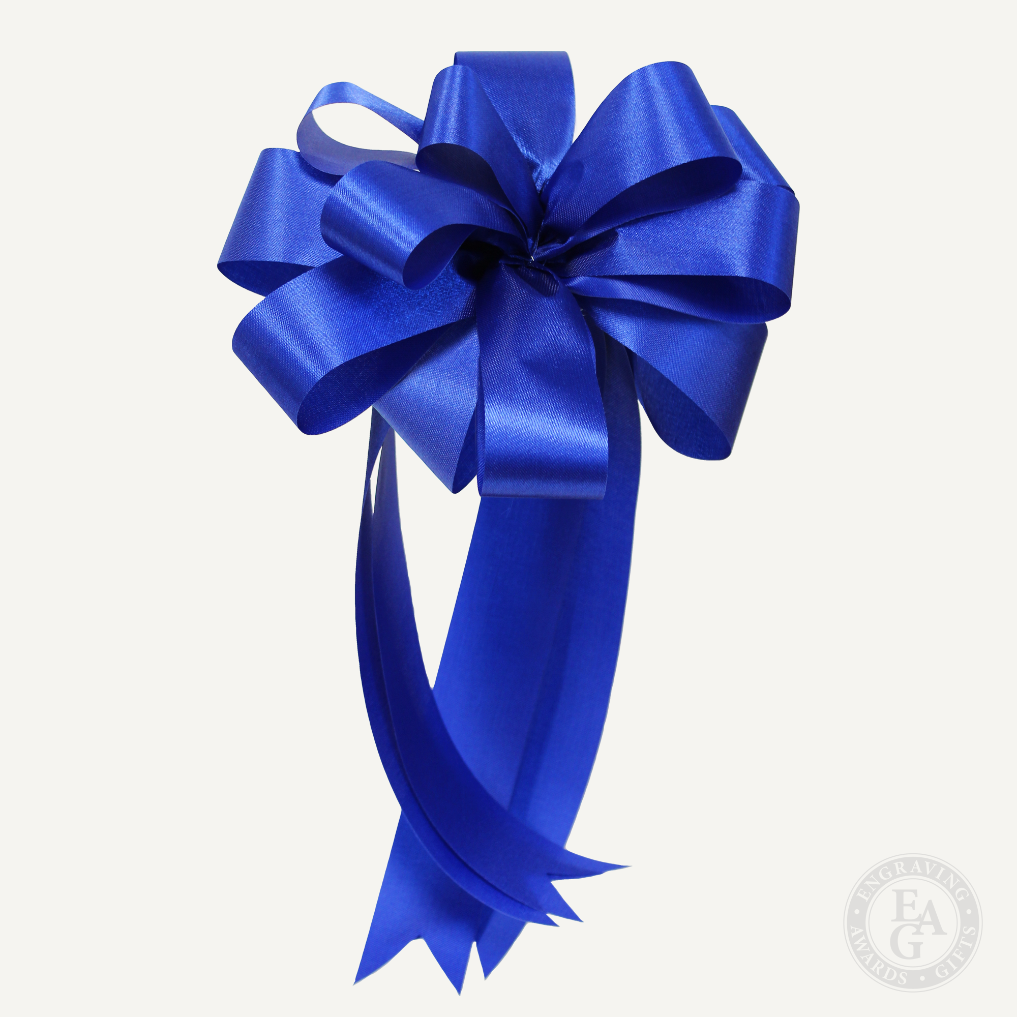 blue ribbon bow