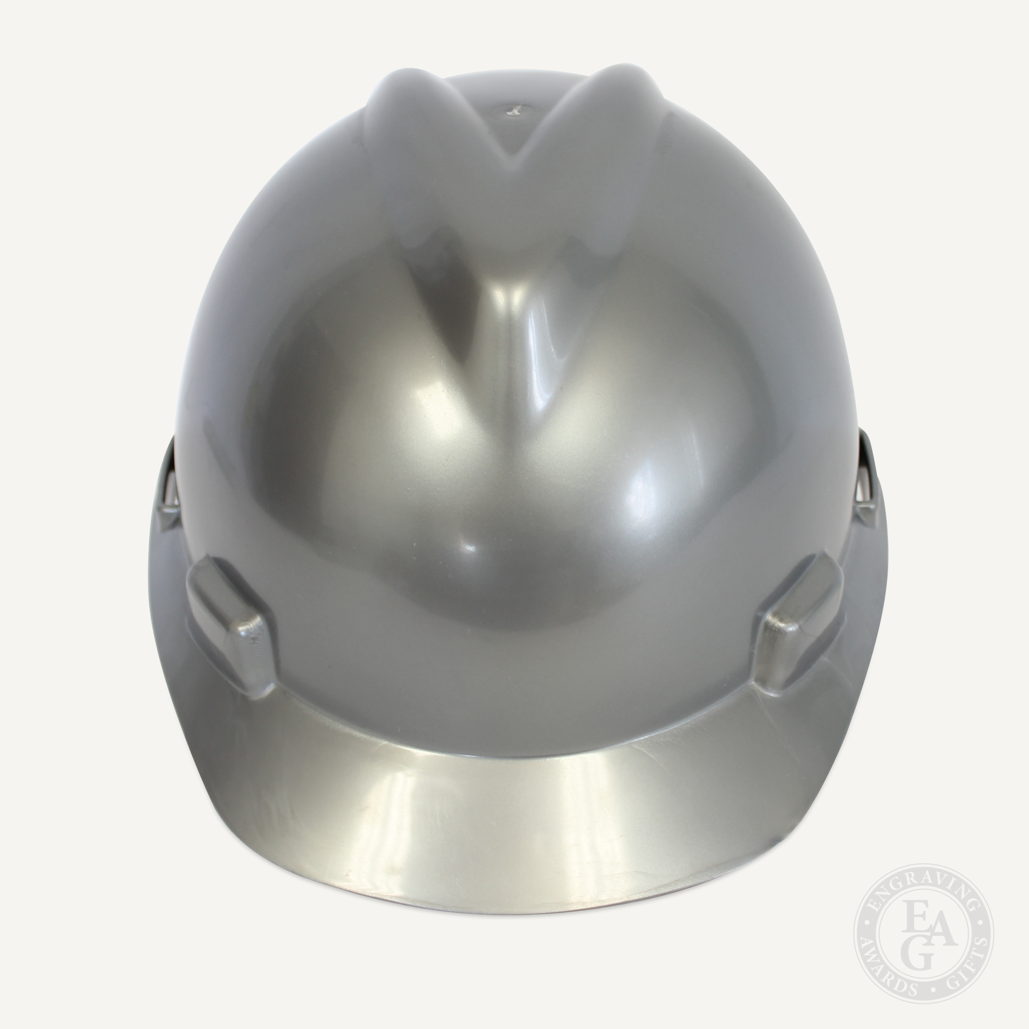 Silver shop hard hat