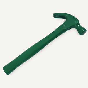 Custom Painted Ceremonial Hammer - Medium Green