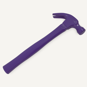Custom Painted Ceremonial Hammer - Purple