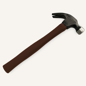 Custom Painted Ceremonial Hammer - Brown