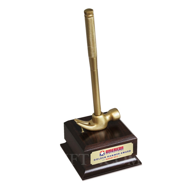 Golden Hammer Pedestal Engraving, Awards & Gifts