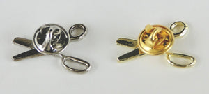 Ceremonial Scissors Lapel Pins