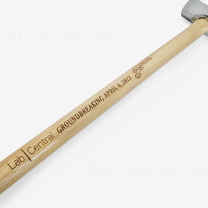 Engraved Ceremonial Sledgehammer
