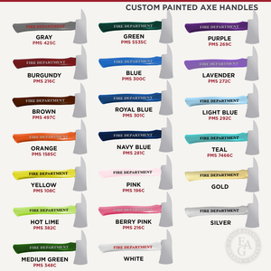 Custom Painted Axe Handles