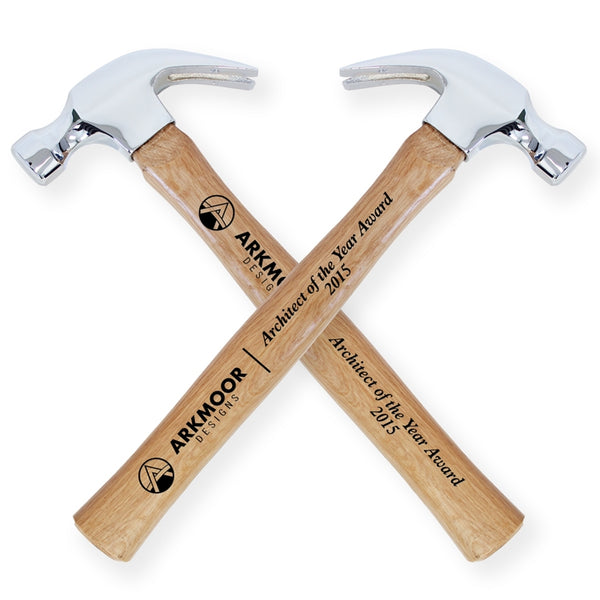 Ceremonial Chrome Plated Hammer - Engraving, Awards & Gifts