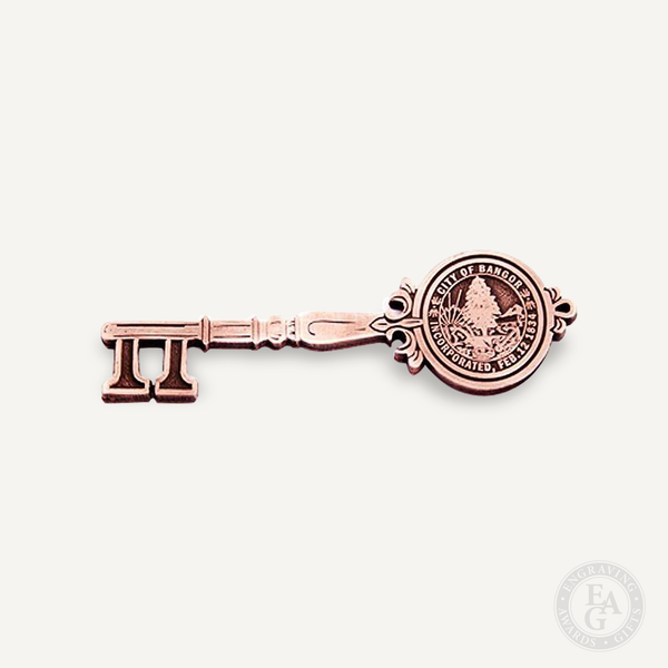 2D Custom Casted Ceremonial Key - Engraving, Awards & Gifts