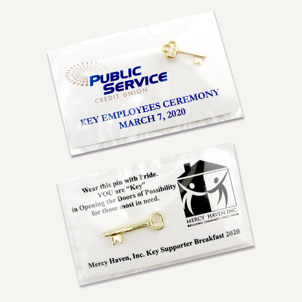 Ceremonial Key Lapel Pins - Engraving, Awards & Gifts