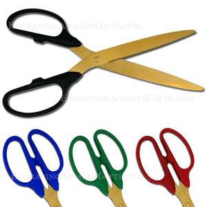 Deluxe Grand Opening Kit - 36" Ceremonial Scissors with Gold Blades