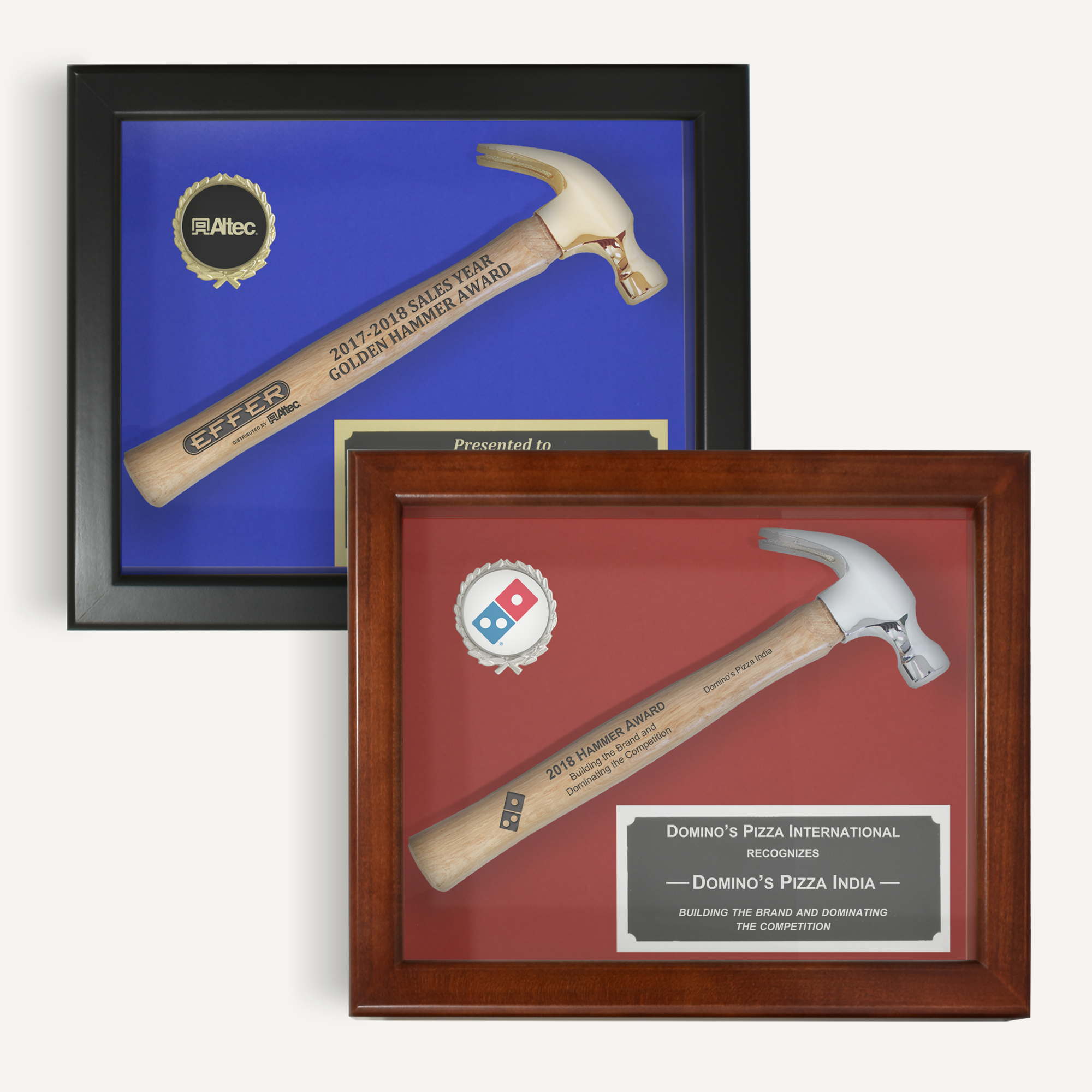 Ceremonial Hammer Display Case - Engraving, Awards & Gifts