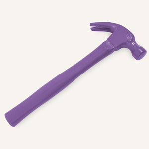 Custom Painted Ceremonial Hammer - Lavender