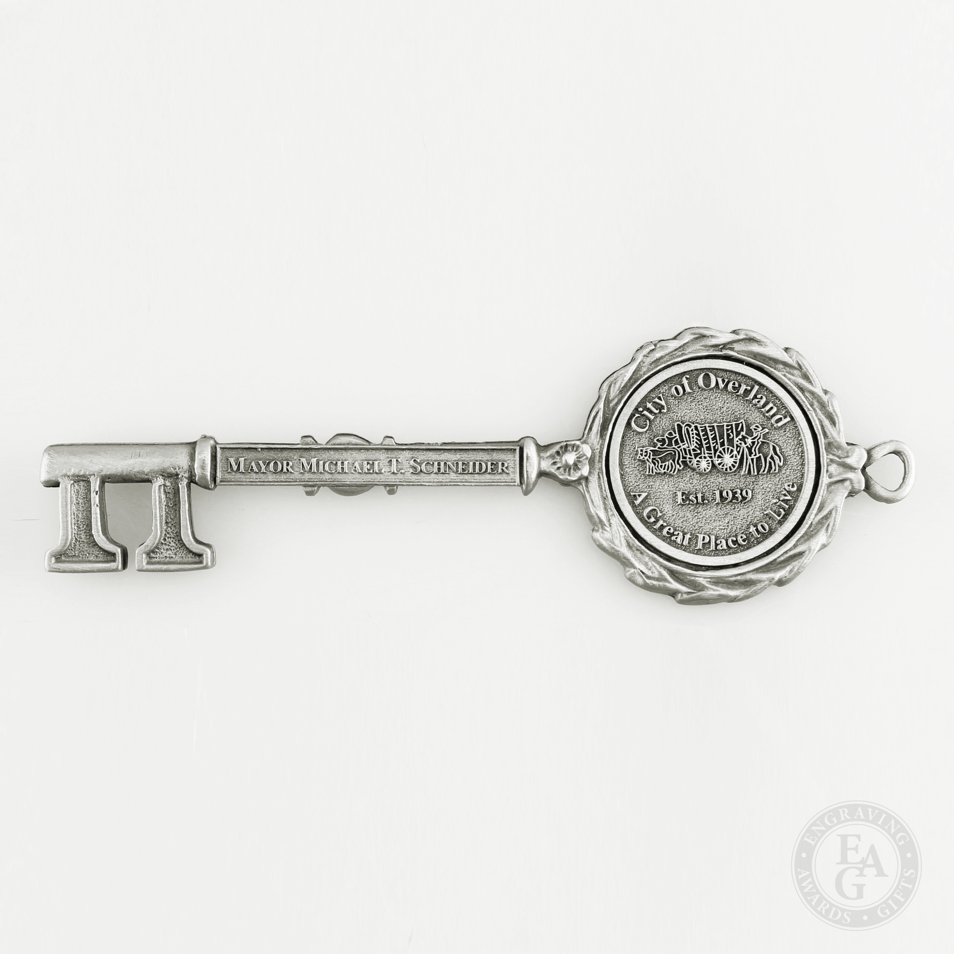 3D Custom Casted Ceremonial Key - Engraving, Awards & Gifts