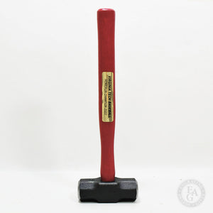 Small Custom Painted Sledgehammer - Painted Handle - Laser Engraved Plate