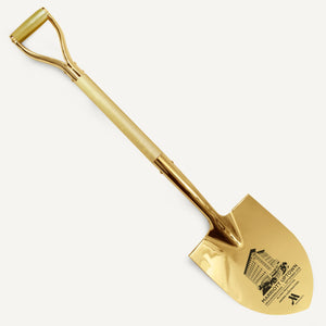 Gold Painted Specialty Shovel