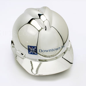 Chrome Plated Ceremonial Hard Hat