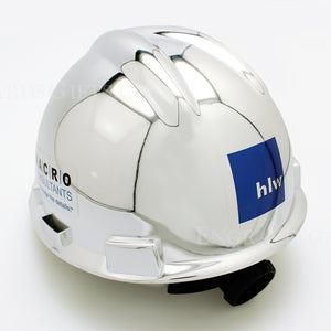 Chrome Plated Ceremonial Hard Hat