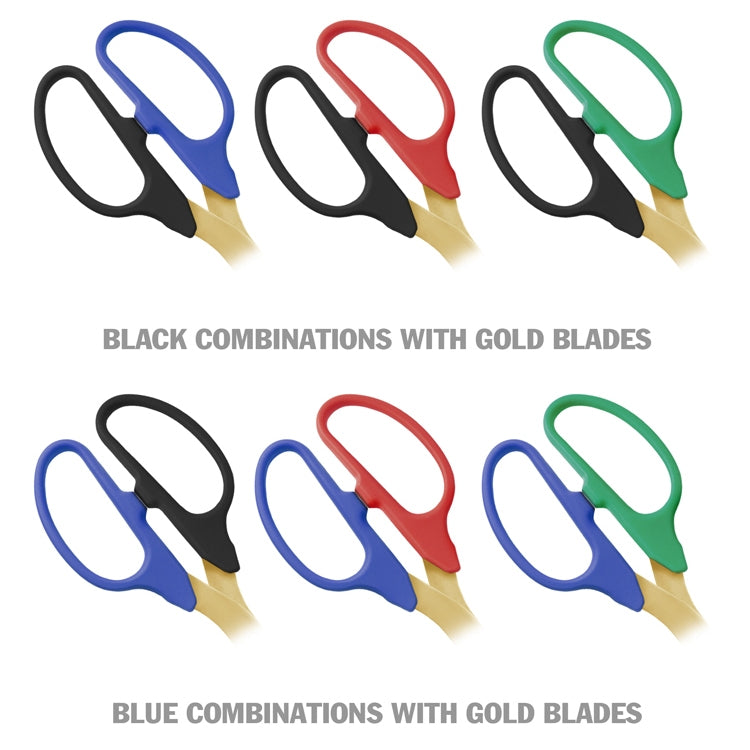 36 Gold Ribbon Cutting Scissors with Gold Blades