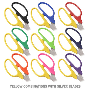36" Two-Color Handle Ribbon Cutting Scissors with Silver Blades Color Combinations